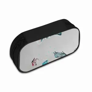 Cat And Butterflies Pencil Case