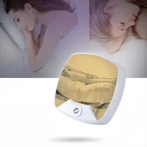 Half Nude Couching Sleep Night Light