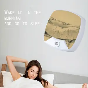 Half Nude Couching Sleep Night Light