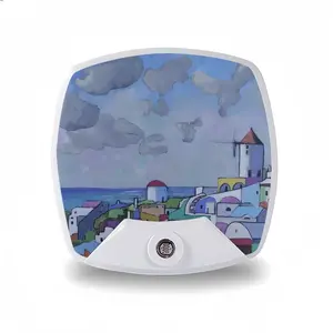 Santorini In Color Sleep Night Light