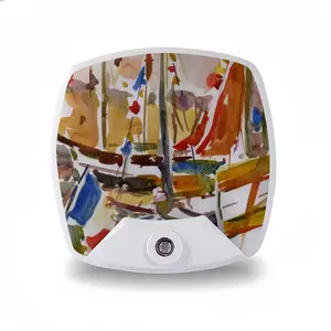 Old Fishing Boats Sleep Night Light