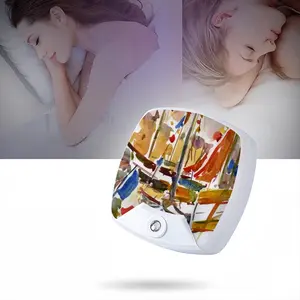 Old Fishing Boats Sleep Night Light