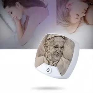 Pope Francis Portrait Sleep Night Light