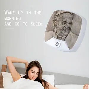 Pope Francis Portrait Sleep Night Light