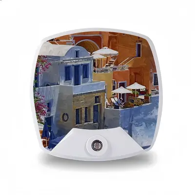 Santorini Houses In Oia Sleep Night Light