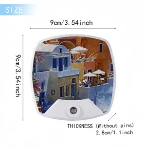 Santorini Houses In Oia Sleep Night Light