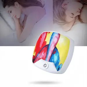 African Mask Family Sleep Night Light