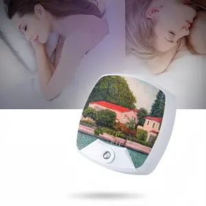 House With Red Roof Sleep Night Light