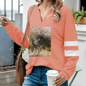 Women Newland V-neck Loose Sweatshirt