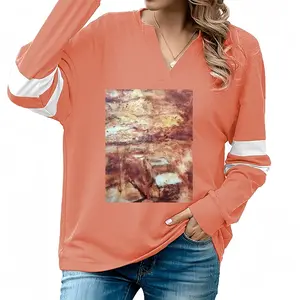 Women Firestorm V-neck Loose Sweatshirt