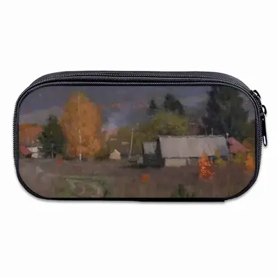 Autumn Village Nikolaevka Pencil Case