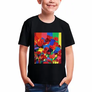 Poppies Children's Cotton T-Shirt