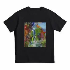 Jungle In Blue Children's Cotton T-Shirt