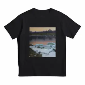 Ice Drift Twilight Children's Cotton T-Shirt