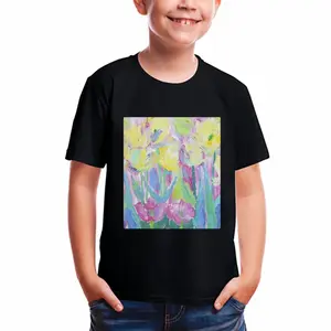 Tulips-2 Children's Cotton T-Shirt