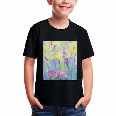 Tulips-2 Children's Cotton T-Shirt