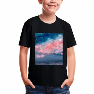 Cotton Candy Sky Children's Cotton T-Shirt