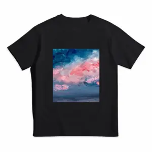 Cotton Candy Sky Children's Cotton T-Shirt