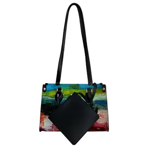 Colored Abstract Tote Bag