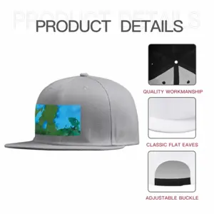 Green Figures Mysteries Flat Hip Hop Hat