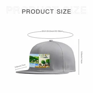 Cadaques (Spain) Flat Hip Hop Hat