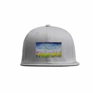 Field In Summer Twilight Flat Hip Hop Hat