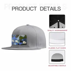 Water Lilies Flat Hip Hop Hat