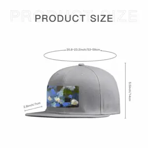 Water Lilies Flat Hip Hop Hat