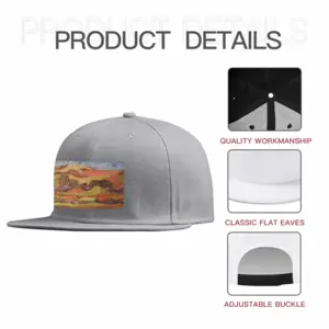 Mountain Range Flat Hip Hop Hat