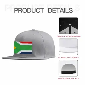 Pubic Flag South Africa Flat Hip Hop Hat