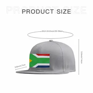 Pubic Flag South Africa Flat Hip Hop Hat