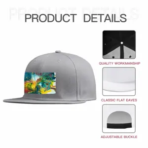 Swirling Energy Flat Hip Hop Hat