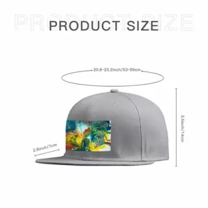 Swirling Energy Flat Hip Hop Hat