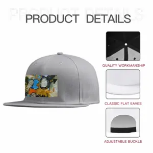 I Walk On The Moon Flat Hip Hop Hat