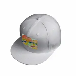 Mountains In The South Of France Flat Hip Hop Hat