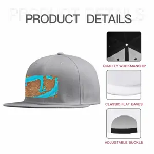 Number 850 Flat Hip Hop Hat