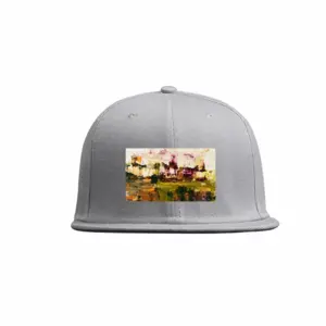 Blooming Cherry Trees Flat Hip Hop Hat