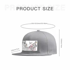 Butterflies Explosion Of Love Flat Hip Hop Hat