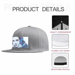 Unforgettable Marylin Flat Hip Hop Hat