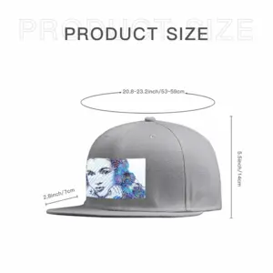 Unforgettable Marylin Flat Hip Hop Hat