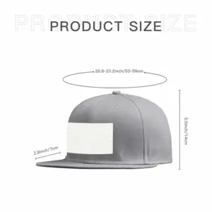 Bloomers White Flat Hip Hop Hat