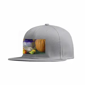 Still Life With Pumpkin Flat Hip Hop Hat