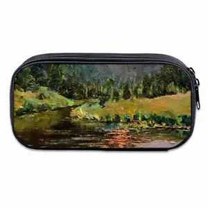 Sunset Pond With Sun Reflection Pencil Case