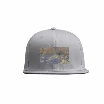 Morning In The Winter Forest Flat Hip Hop Hat