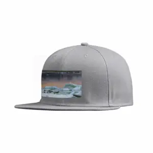 Ice Drift Twilight Flat Hip Hop Hat