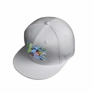 Man Burning Firewood Flat Hip Hop Hat