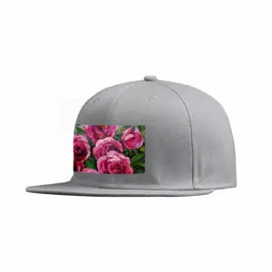 Pink Climbing Roses Flat Hip Hop Hat