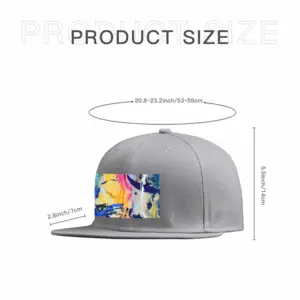 Serene Gaze Flat Hip Hop Hat