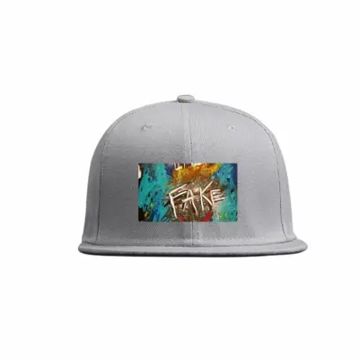 Fake Humanity Flat Hip Hop Hat