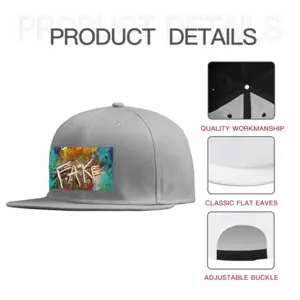 Fake Humanity Flat Hip Hop Hat